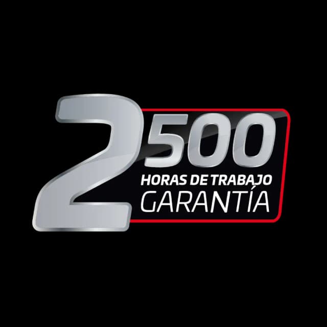 2500 Horas de Trabajo Garantía
